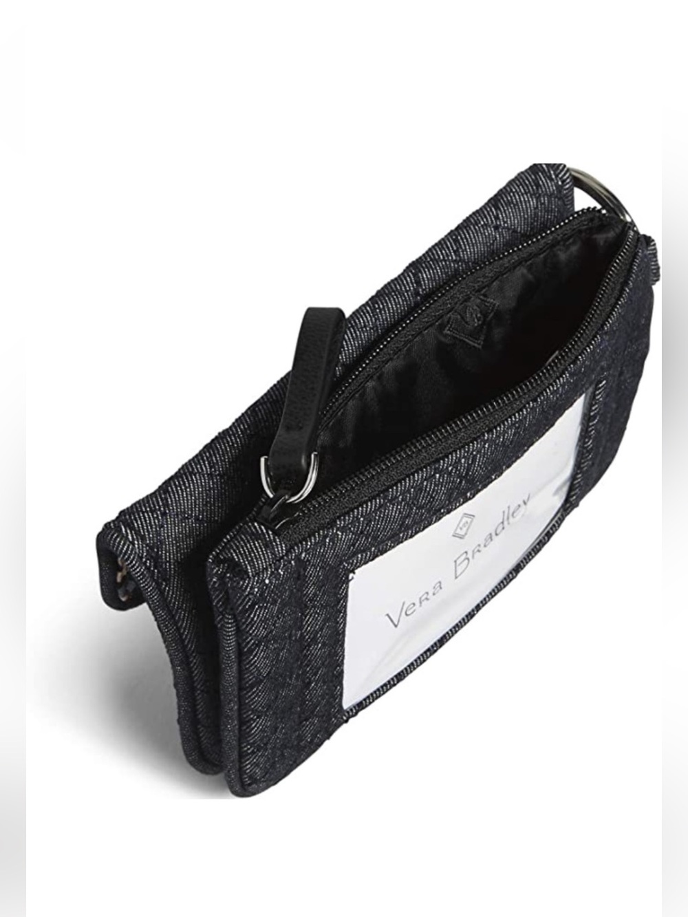 Vera Bradley Jen Wallet Zip ID Case Denim